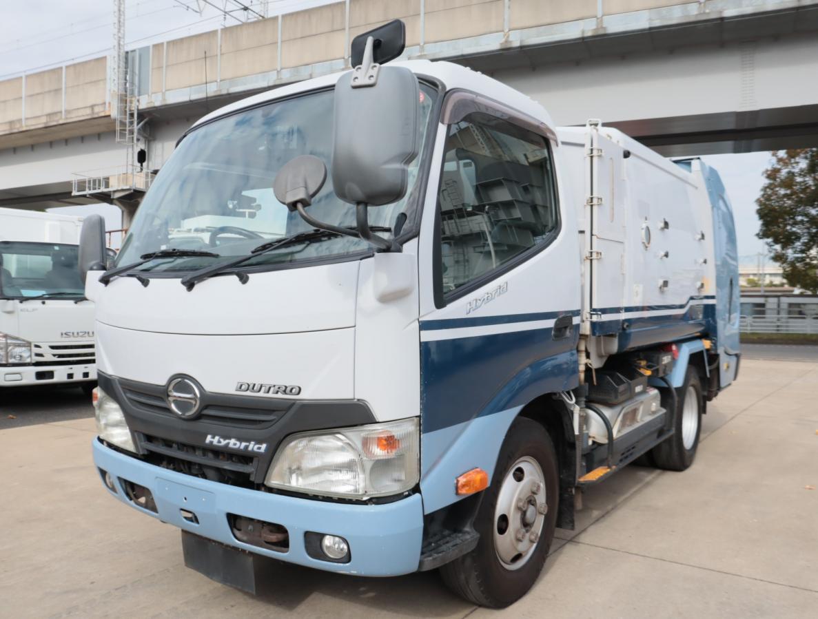 日野 デュトロ 小型 パッカー車(塵芥車) 巻き込み式 回転ダンプ式｜画像1