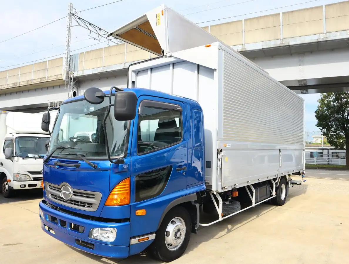 日野 レンジャー 中型/増トン ウイング パワーゲート エアサス の中古トラック【車両No.176690】