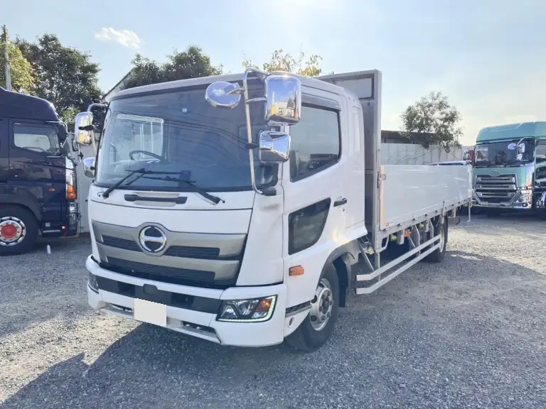 日野 レンジャー 中型/増トン 平ボディ アルミブロック ベッド の中古トラック【車両No.176750】