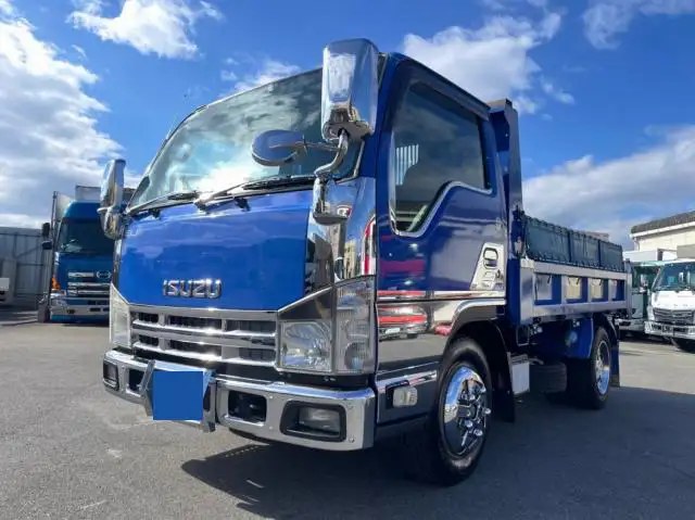 いすゞ エルフ 小型 ダンプ 強化 BKG-NJR85AD の中古トラック【車両No.176730】
