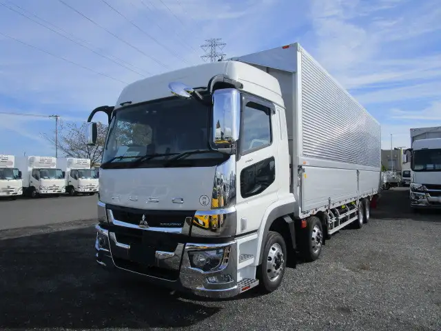 三菱 スーパーグレート 大型 ウイング ハイルーフ エアサス の中古トラック【車両No.176754】