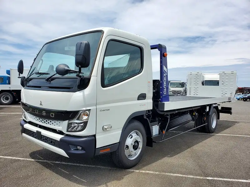 三菱 キャンター 小型 車両重機運搬 ラジコン ウインチ の中古トラック【車両No.175231】