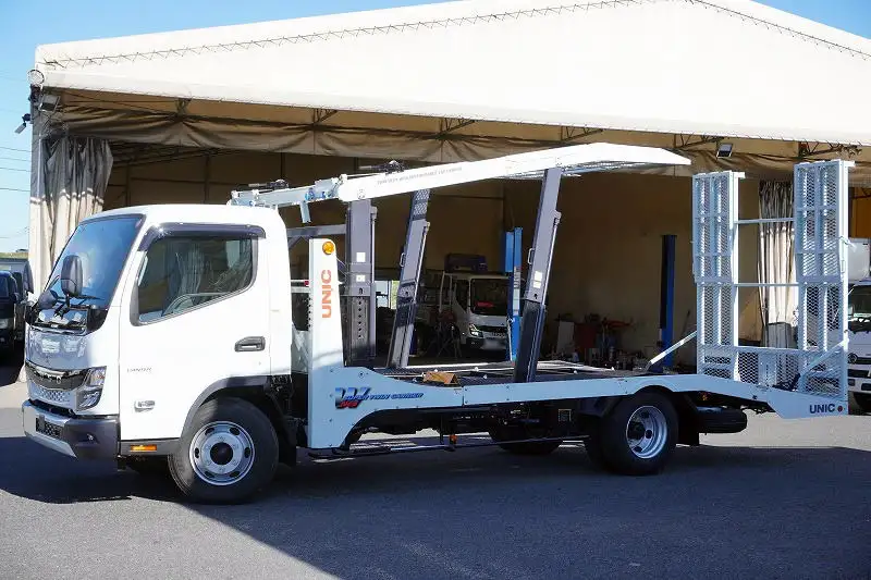 三菱 キャンター 小型 車両重機運搬 ラジコン ウインチ の中古トラック【車両No.176878】