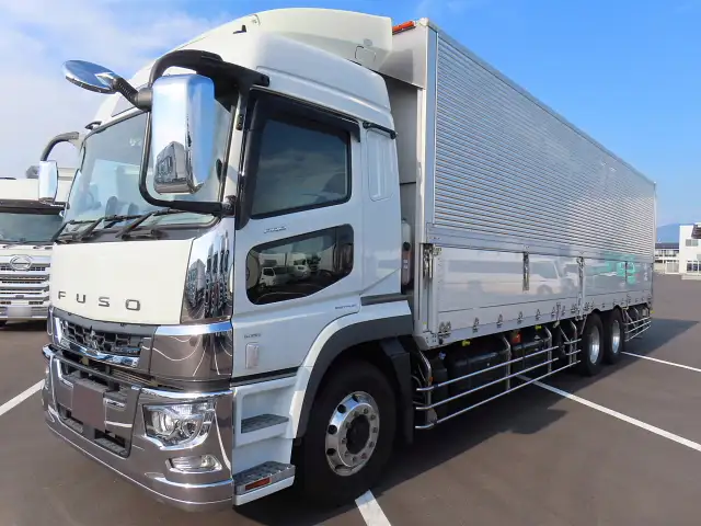 三菱 スーパーグレート 大型 ウイング ハイルーフ エアサス の中古トラック【車両No.176999】
