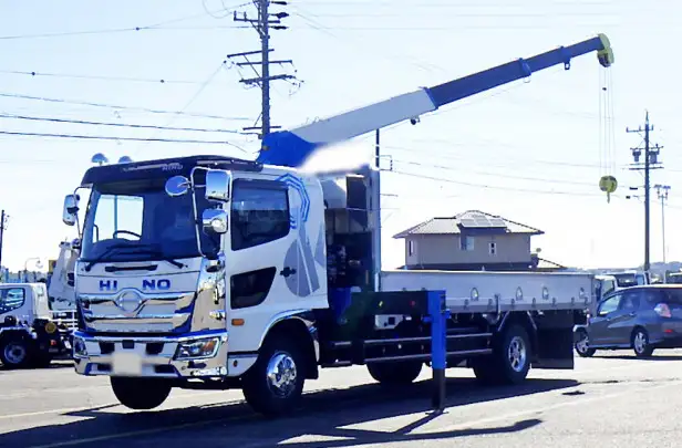 日野 レンジャー 中型/増トン クレーン付 床鉄板 アルミブロック の中古トラック【車両No.176998】