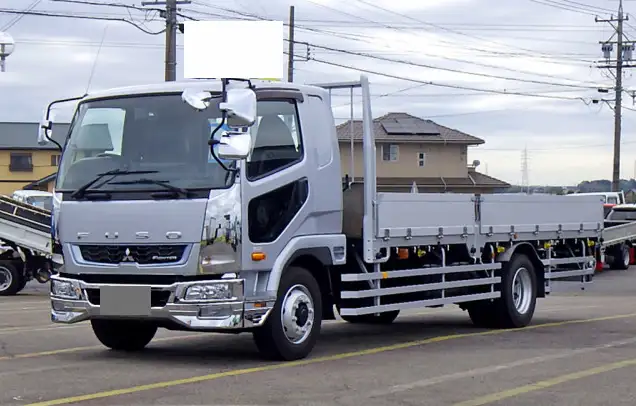 三菱 ファイター 中型/増トン 平ボディ アルミブロック エアサス の中古トラック【車両No.177017】