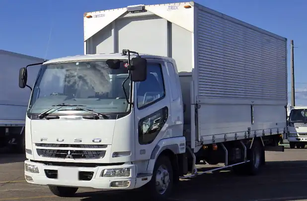 三菱 ファイター 中型/増トン ウイング エアサス ベッド の中古トラック【車両No.177074】