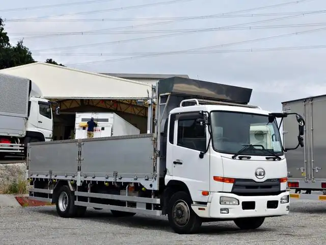 日産UD コンドル 中型/増トン 平ボディ 床鉄板 アルミブロック の中古トラック【車両No.177064】