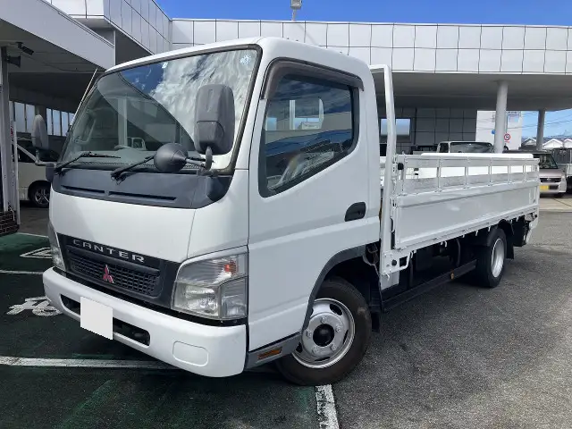 三菱 キャンター 小型 平ボディ パワーゲート 床鉄板 の中古トラック【車両No.177038】