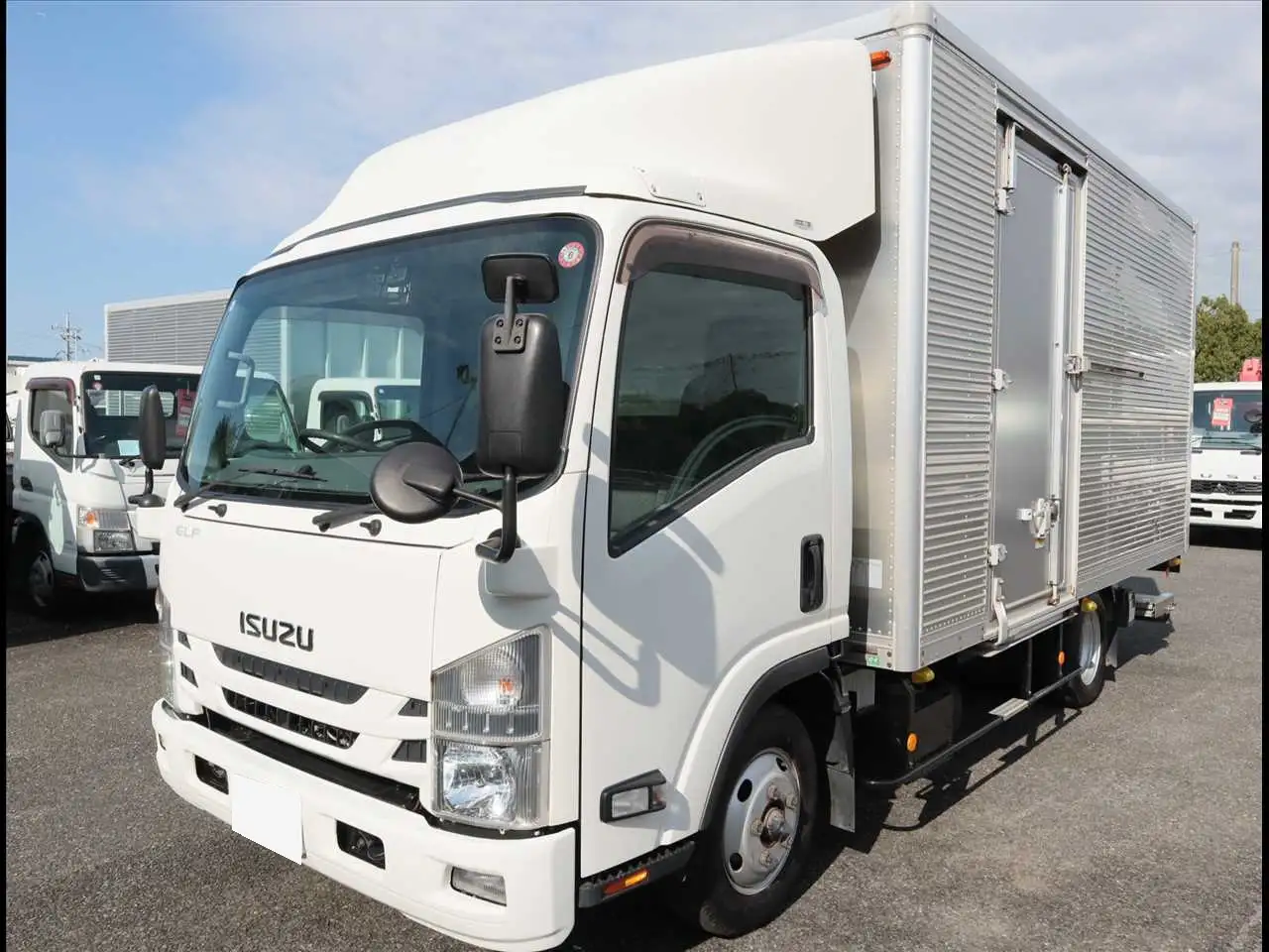 いすゞ エルフ 小型 アルミバン パワーゲート サイドドア の中古トラック【車両No.177151】