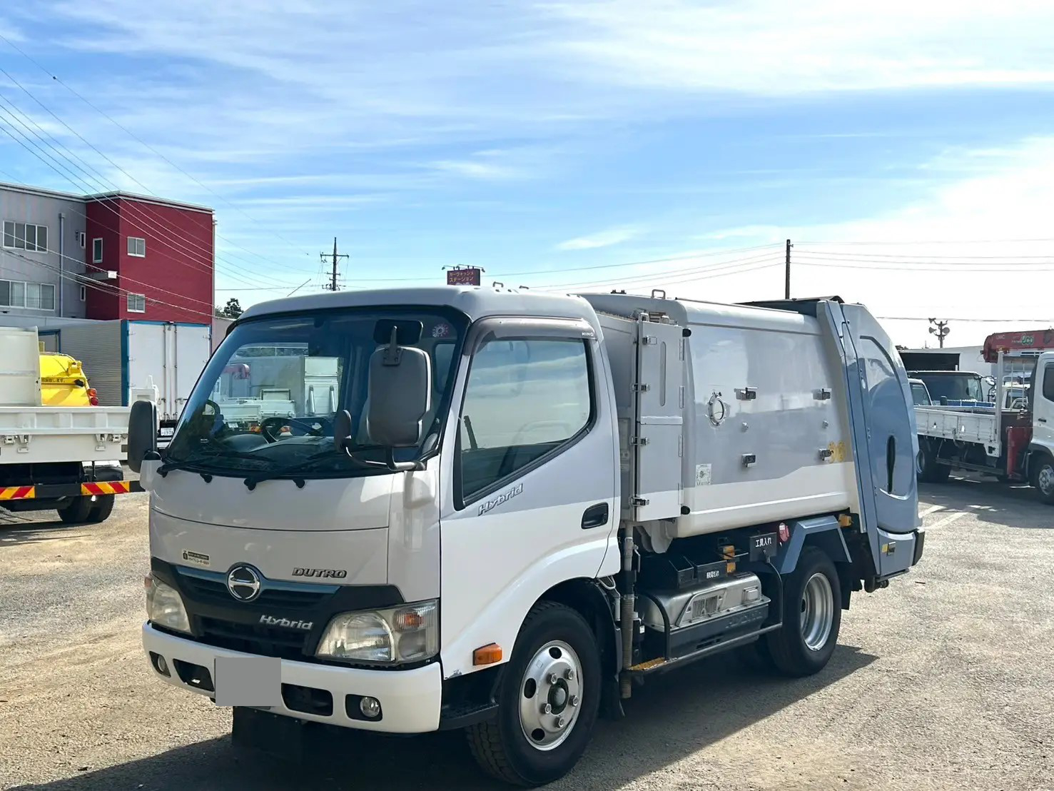 日野 デュトロ 小型 パッカー車(塵芥車) 巻き込み式 回転ダンプ式｜画像1