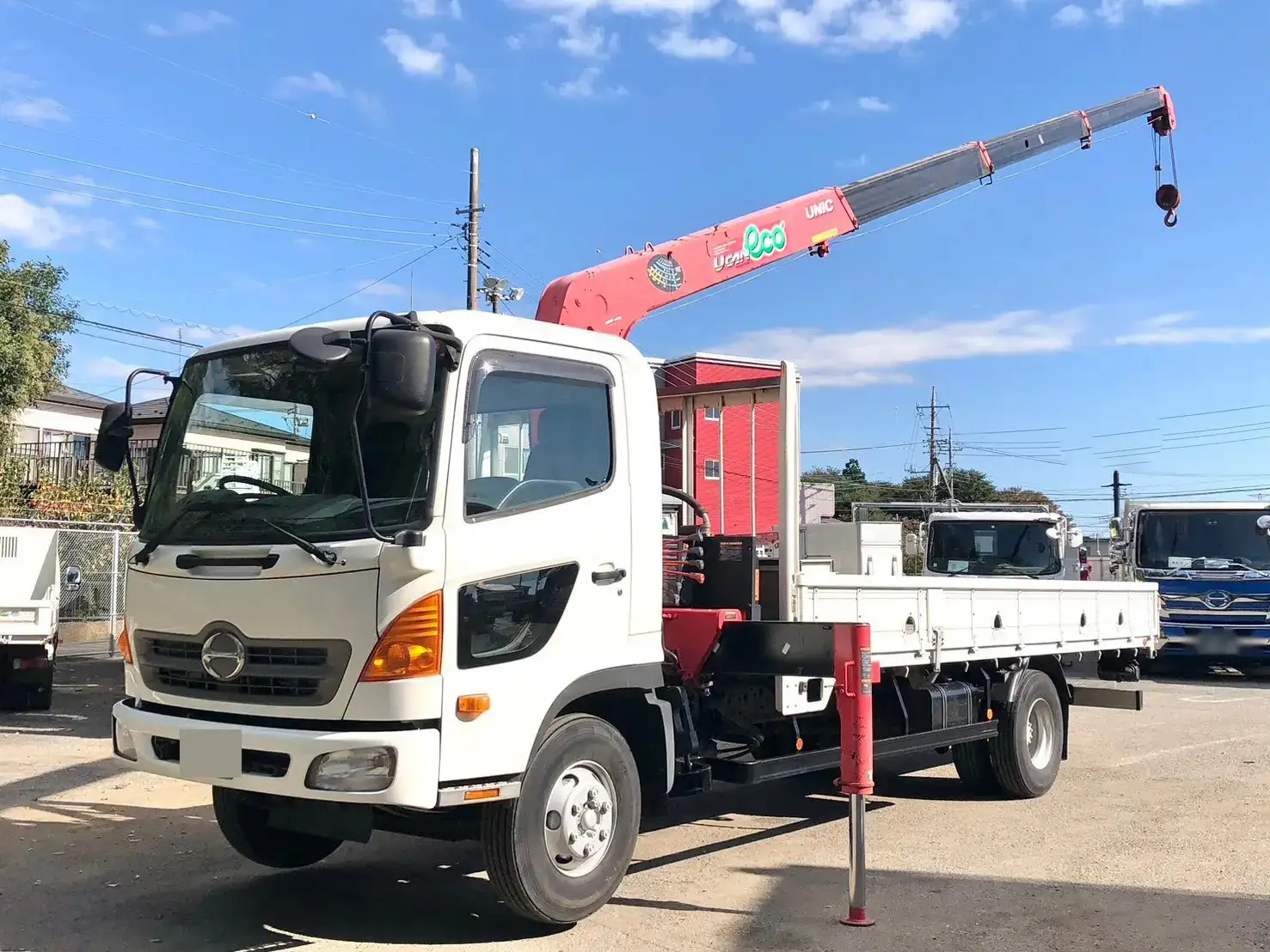日野 レンジャー 中型/増トン クレーン付 4段 ラジコン の中古トラック【車両No.177126】