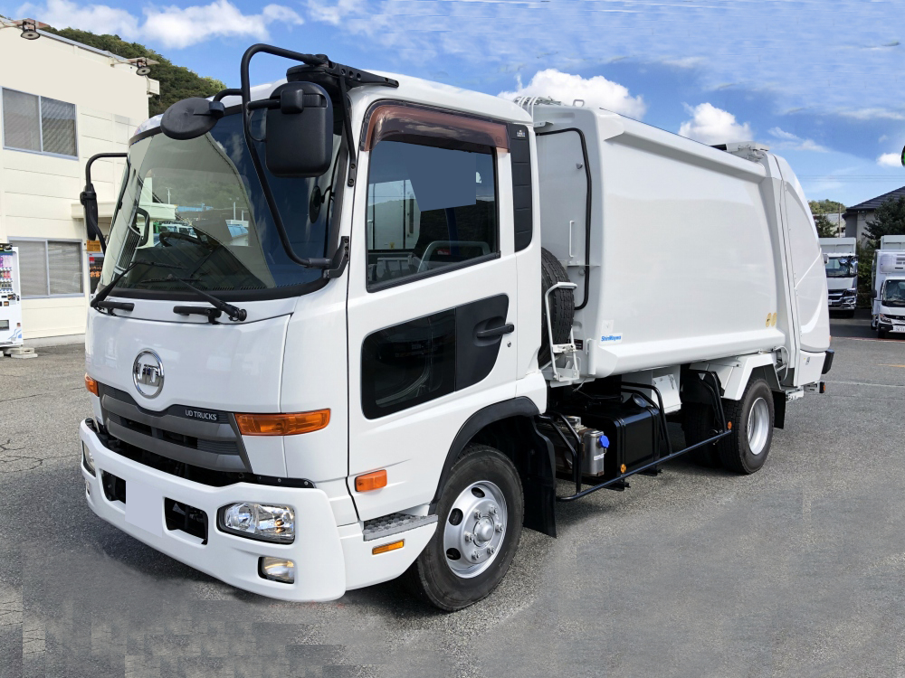 日産UD コンドル 中型/増トン パッカー車(塵芥車) プレス式 TKG-MK38L｜画像1