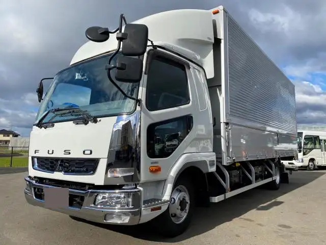 三菱 ファイター 中型/増トン ウイング パワーゲート ベッド の中古トラック【車両No.177186】