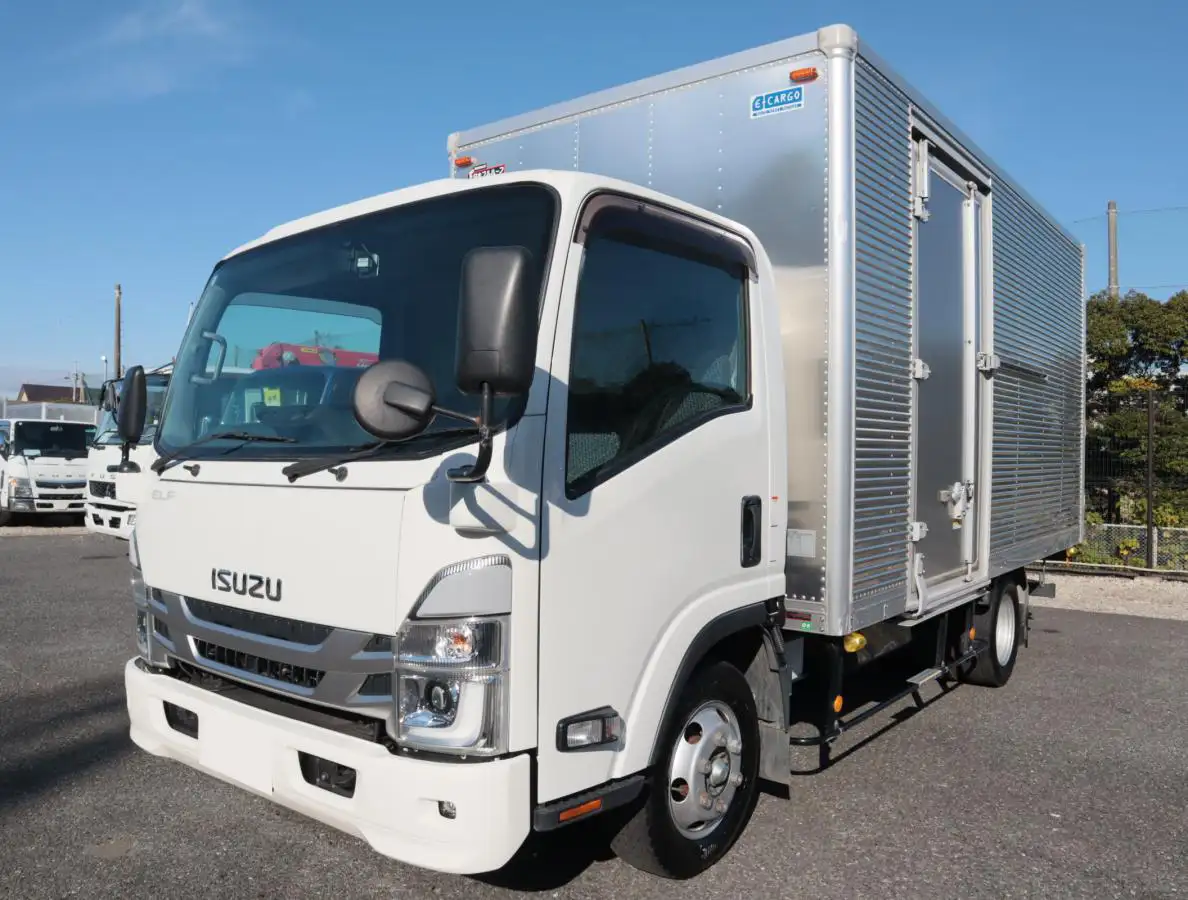 いすゞ エルフ 小型 アルミバン サイドドア 2RG-NPR88AN の中古トラック【車両No.177236】
