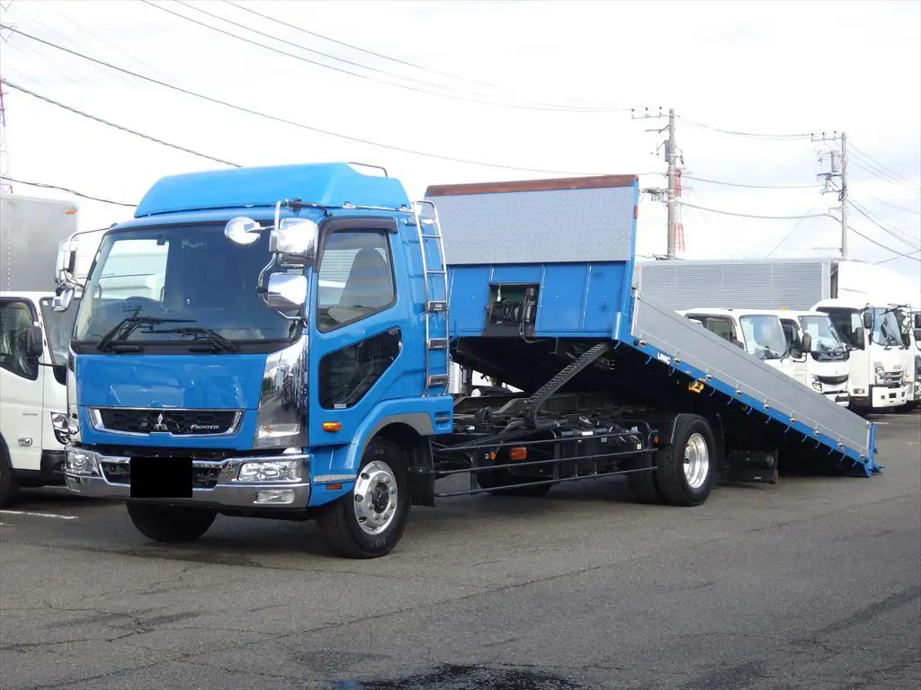 三菱 ファイター 中型/増トン 車両重機運搬 ラジコン ウインチ の中古トラック【車両No.177227】