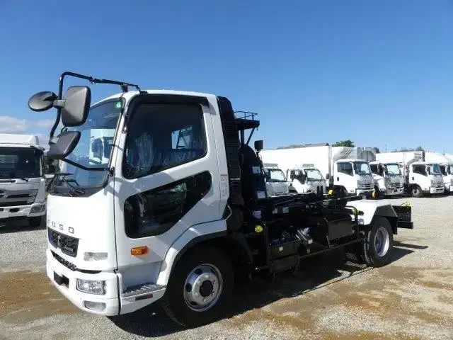 三菱 ファイター 中型/増トン アームロール ツインホイスト 2KG-FK72F の中古トラック【車両No.177344】