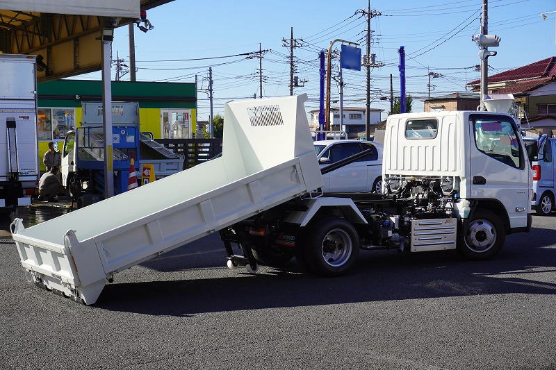 三菱 キャンター 小型 ダンプ ローダー 強化の中古トラック画像4