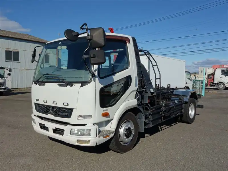 三菱 ファイター 中型/増トン アームロール ツインホイスト TKG-FK72FY の中古トラック【車両No.177372】