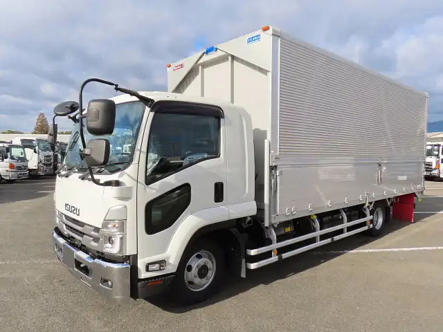 いすゞ フォワード 中型/増トン ウイング エアサス ベッド の中古トラック【車両No.177398】