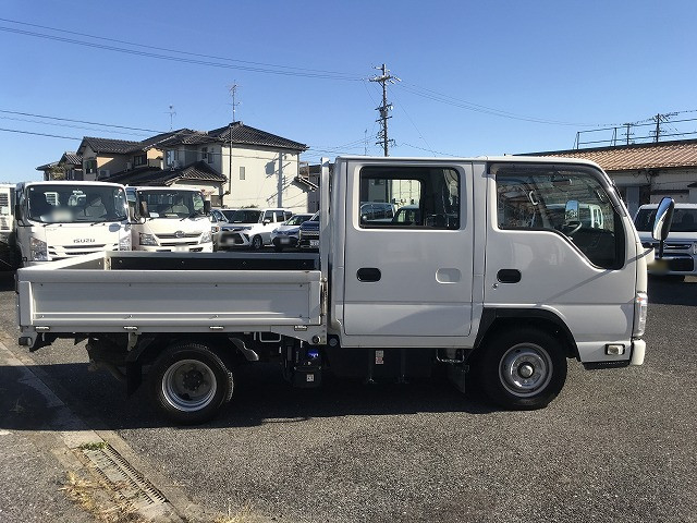 日産 アトラス 小型 平ボディ Wキャブ(ダブルキャブ) 床鉄板の中古トラック画像2