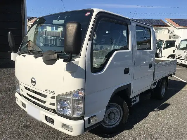 日産 アトラス 小型 平ボディ Wキャブ 床鉄板 の中古トラック【車両No.177494】