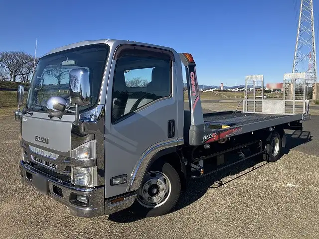いすゞ エルフ 小型 車両重機運搬 ラジコン ウインチ の中古トラック【車両No.177521】