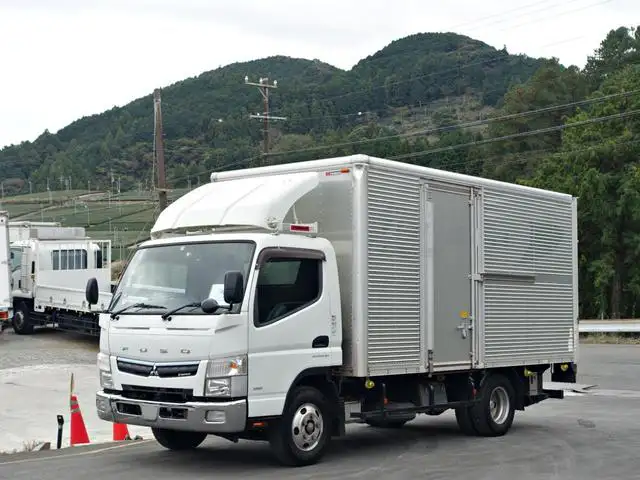 三菱 キャンター 小型 アルミバン パワーゲート 床鉄板 の中古トラック【車両No.177457】