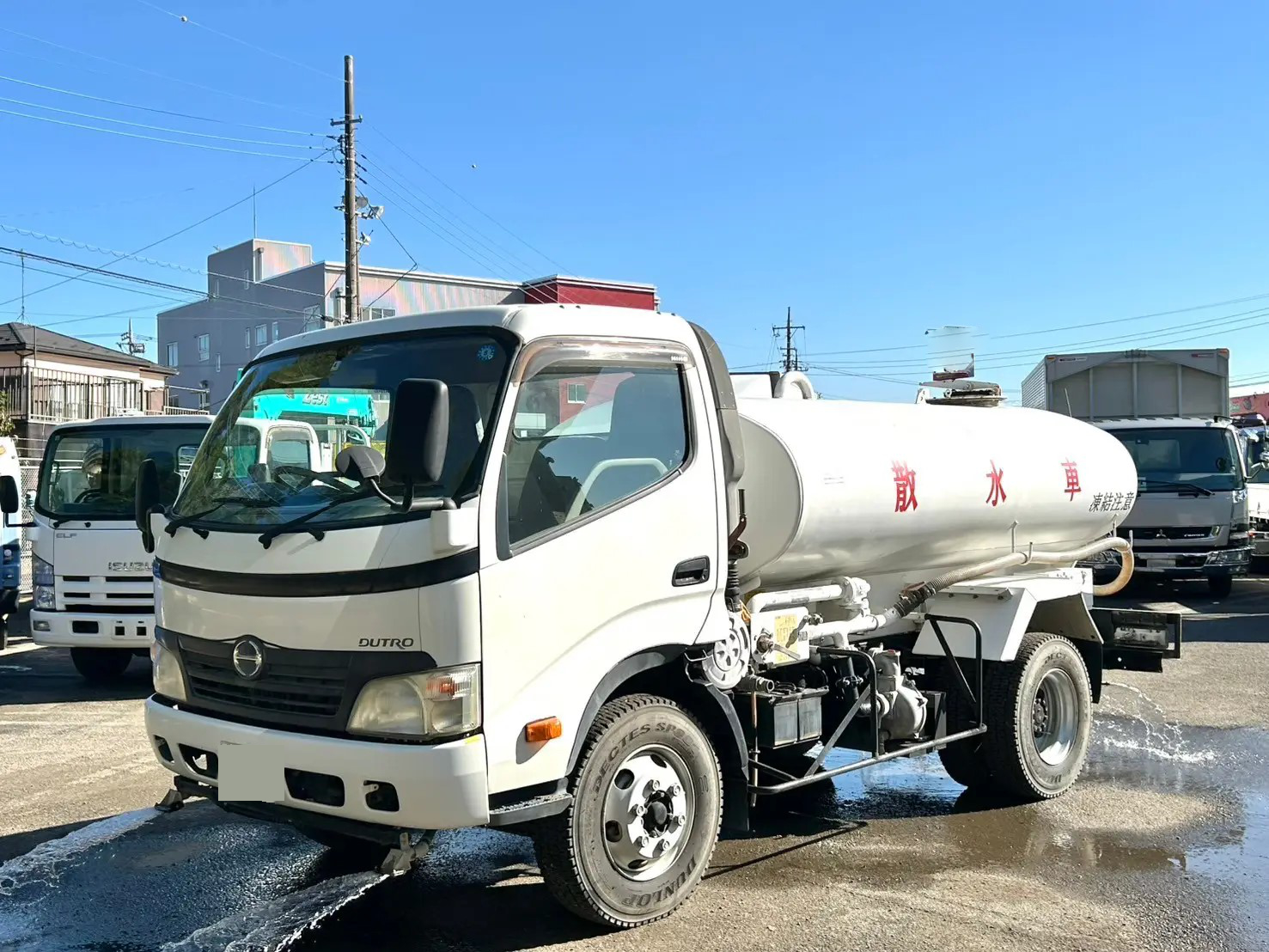 日野 デュトロ 小型 タンク車 散水車 BDG-XZU404X｜画像1