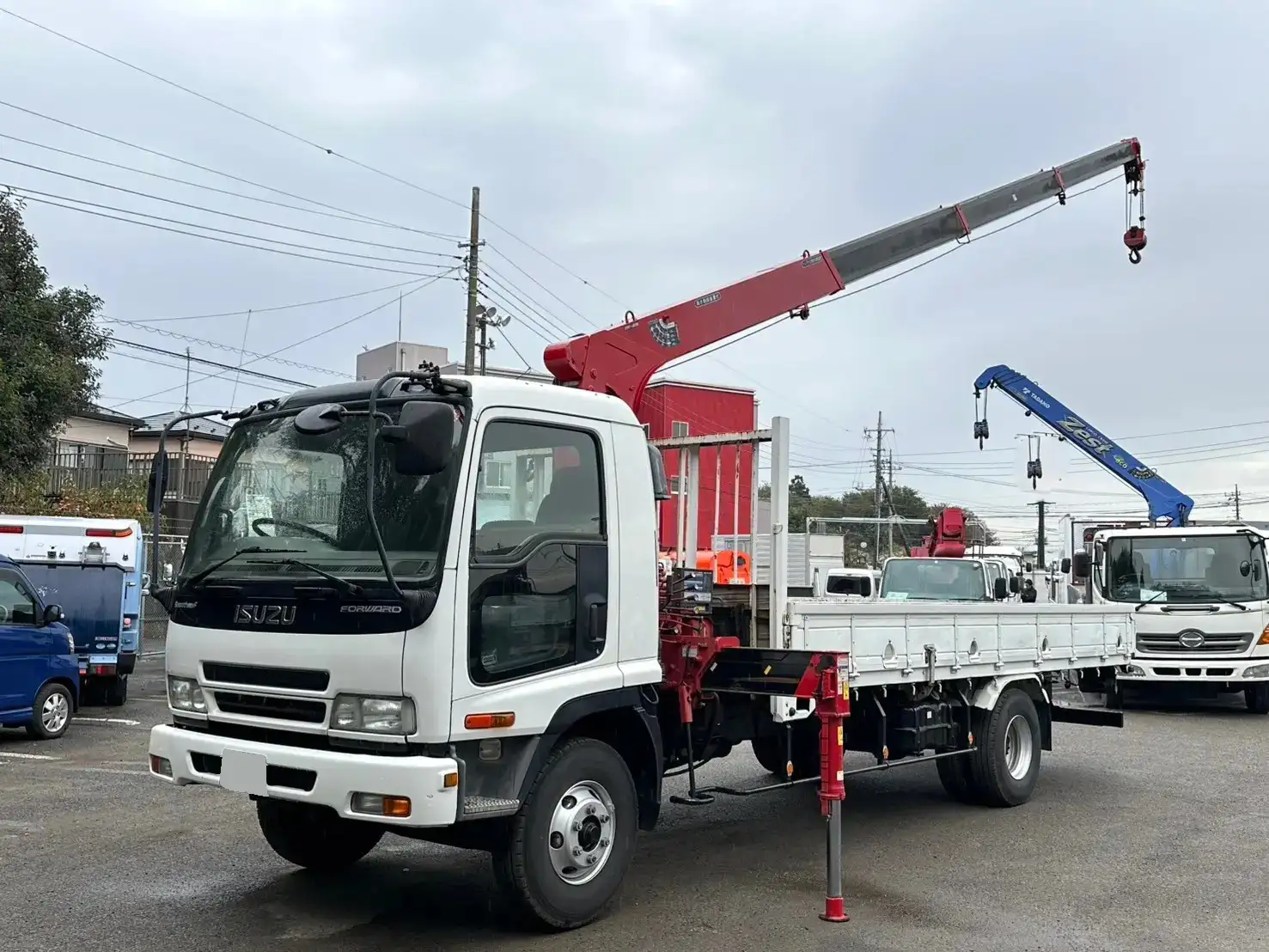 いすゞ フォワード 中型/増トン クレーン付 4段 ラジコン の中古トラック【車両No.177462】
