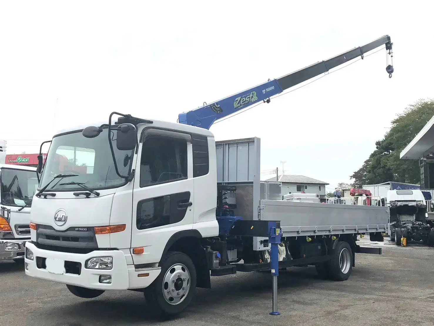 日産UD コンドル 中型/増トン クレーン付 アルミブロック 4段 の中古トラック【車両No.177478】