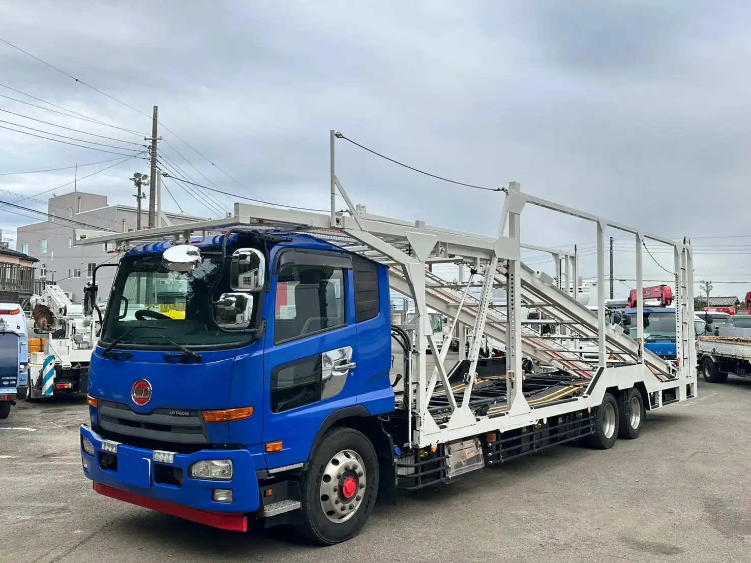 日産UD コンドル 中型/増トン 車両重機運搬 ベッド QDG-PW39L の中古トラック【車両No.177474】