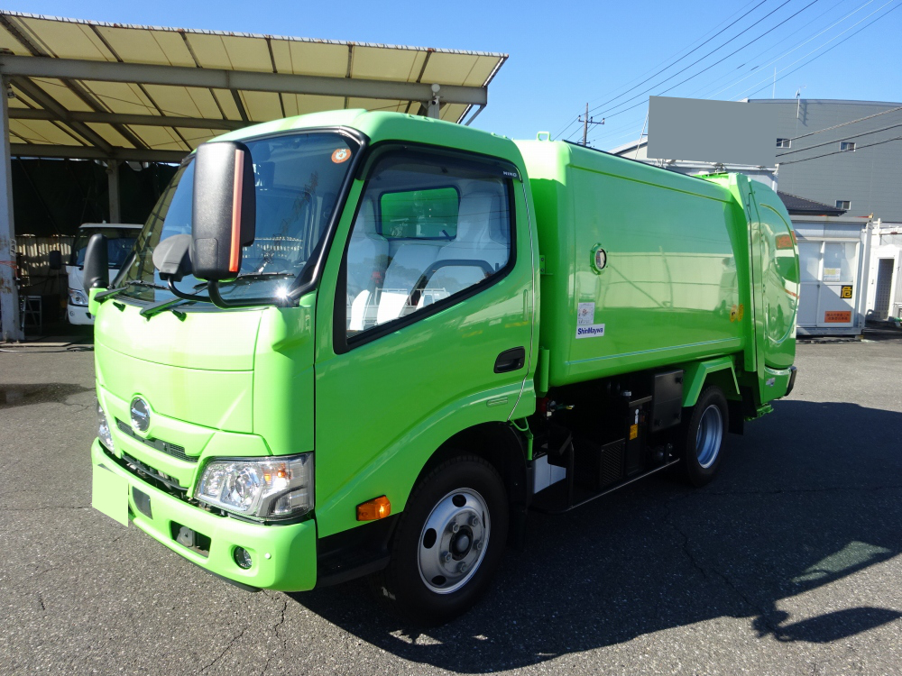 日野 デュトロ 小型 パッカー車(塵芥車) 巻き込み式 回転ダンプ式｜画像1