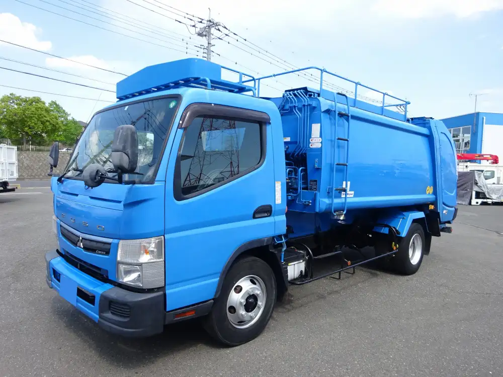 三菱 キャンター 小型 パッカー車 プレス式 巻き込み式 の中古トラック【車両No.177699】