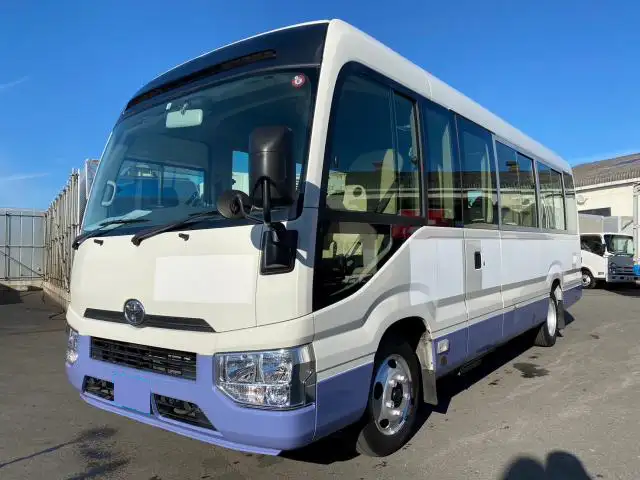 トヨタ コースター 小型 バス マイクロバス SKG-XZB70 の中古トラック【車両No.177419】