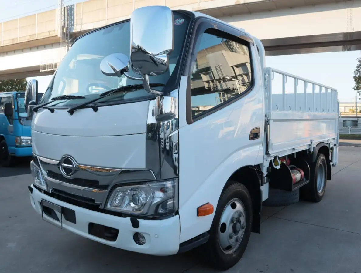 日野 デュトロ 小型 平ボディ パワーゲート 床鉄板 の中古トラック【車両No.177791】