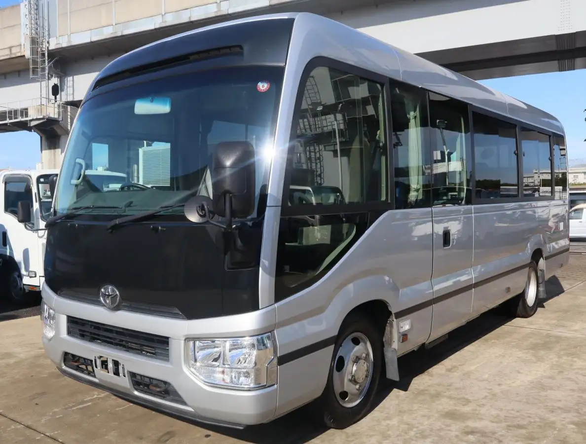 トヨタ コースター 小型 バス マイクロバス SKG-XZB70 の中古トラック【車両No.177793】