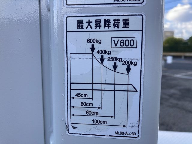 いすゞ エルフ 小型 平ボディ パワーゲート 床鉄板の中古トラック画像6