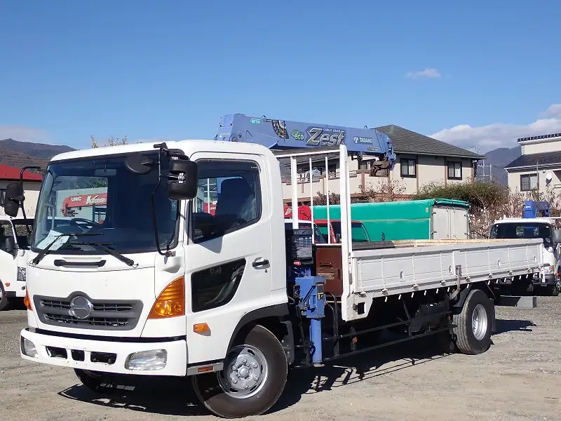 日野 レンジャー 中型/増トン クレーン付 4段 ラジコン の中古トラック【車両No.177724】