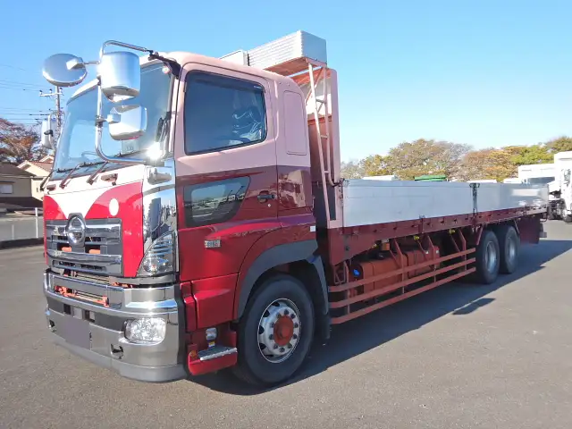 日野 プロフィア 大型 平ボディ アルミブロック エアサス の中古トラック【車両No.177778】