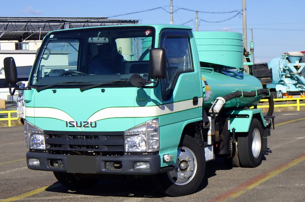 いすゞ エルフ 小型 タンク車 バキューム SKG-NKR85AN｜画像1