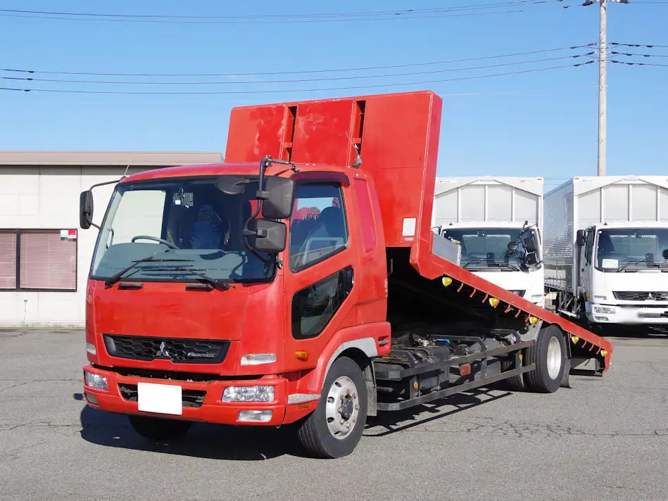 三菱 ファイター 中型/増トン 車両重機運搬 ラジコン ウインチ の中古トラック【車両No.177821】