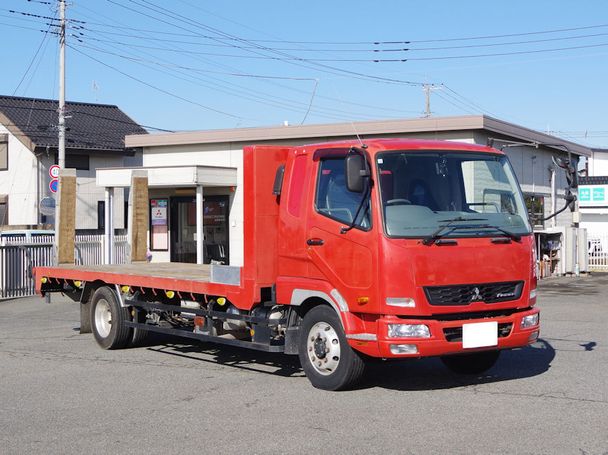 三菱 ファイター 中型/増トン 車両重機運搬 ラジコン ウインチの中古トラック画像2