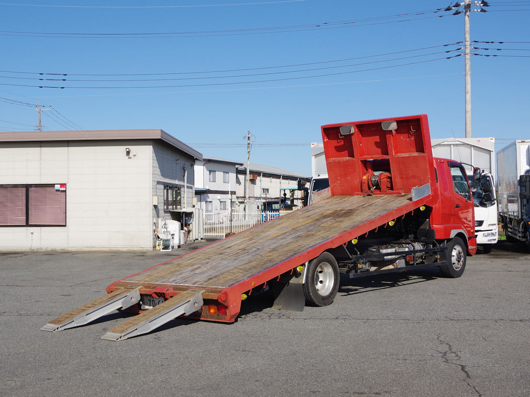 三菱 ファイター 中型/増トン 車両重機運搬 ラジコン ウインチの中古トラック画像3