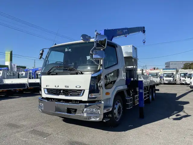 三菱 ファイター 中型/増トン クレーン付 アルミブロック 4段 の中古トラック【車両No.177850】
