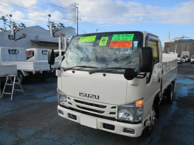 いすゞ エルフ 小型 平ボディ パワーゲート 2RG-NKR88A の中古トラック【車両No.177956】
