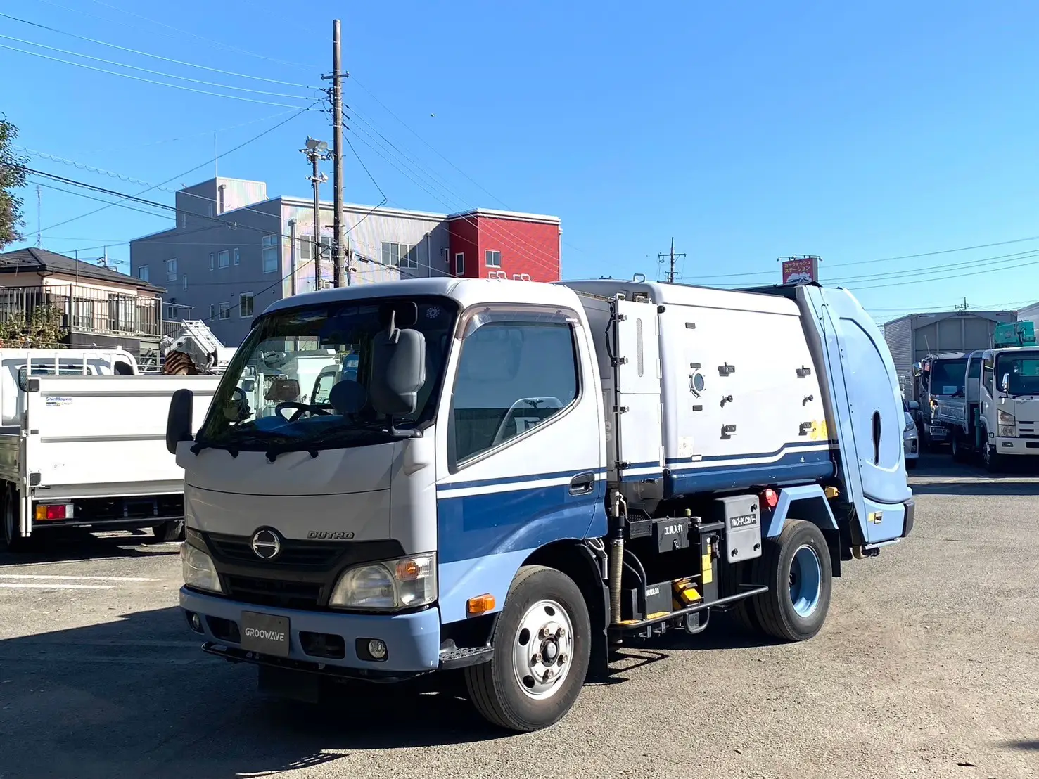 日野 デュトロ 小型 パッカー車 巻き込み式 回転ダンプ式｜画像1