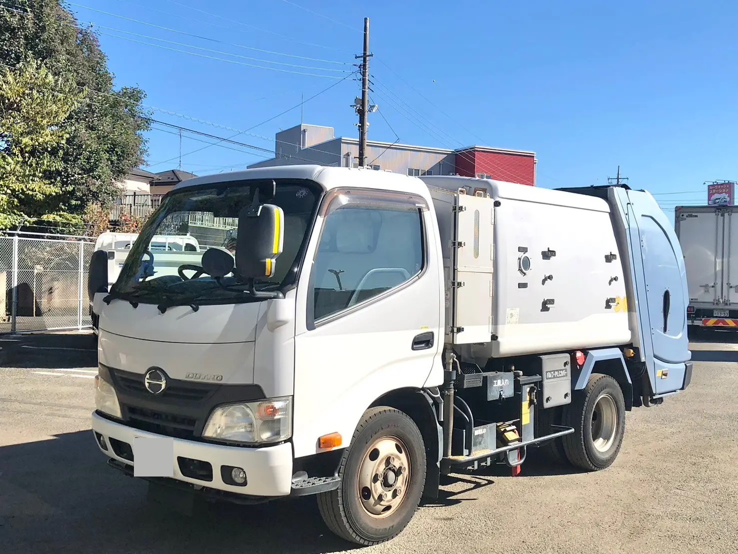 日野 デュトロ 小型 パッカー車(塵芥車) 巻き込み式 回転ダンプ式｜画像1