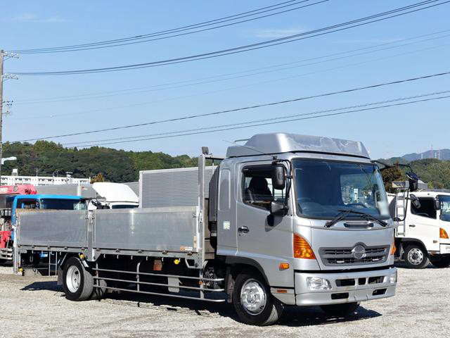 日野 レンジャー 中型/増トン 平ボディ パワーゲート 床鉄板｜画像1