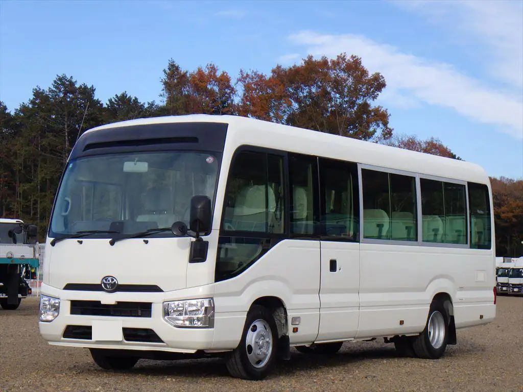 トヨタ コースター 小型 バス マイクロバス SKG-XZB70 の中古トラック【車両No.178036】